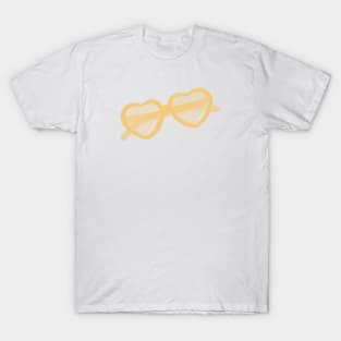 Heart Sunnies - Yellow T-Shirt
